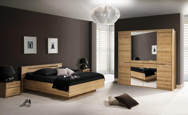 łóżko drewniane selens