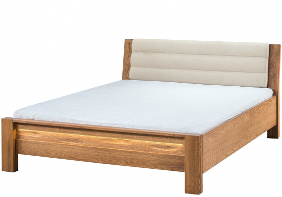 łóżko drewniane velvet 
